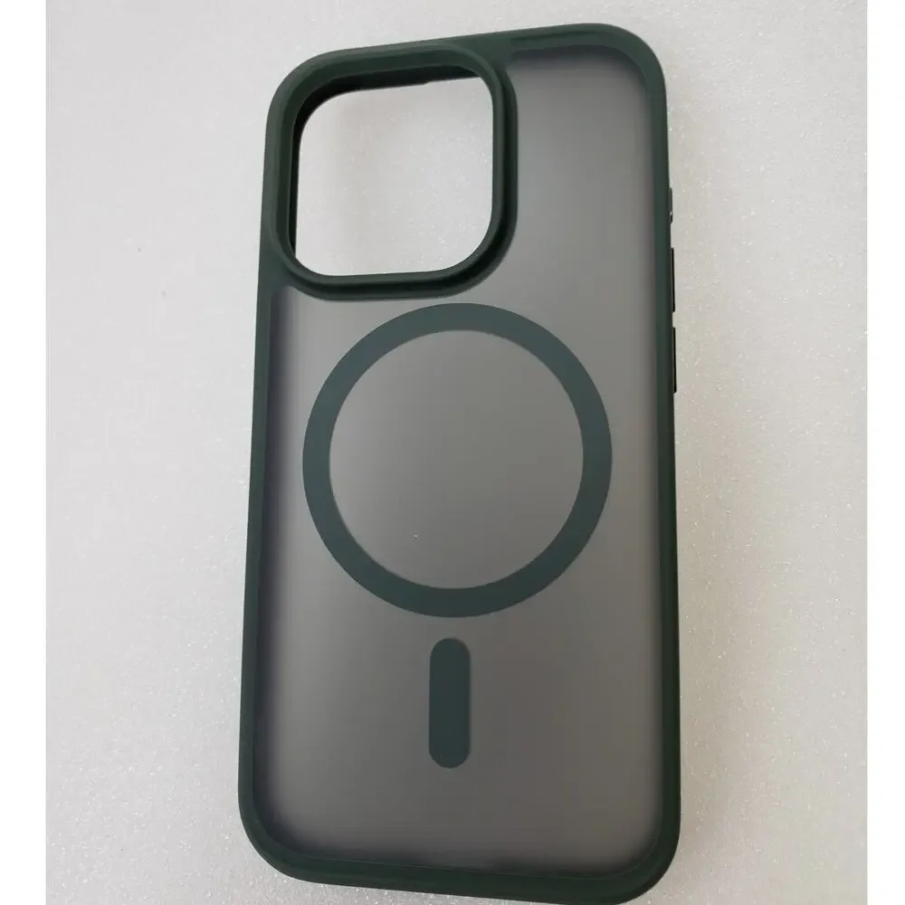 TORRAS Magnetic Guardian Phone Case for Apple iPhone 15 Pro (Green)